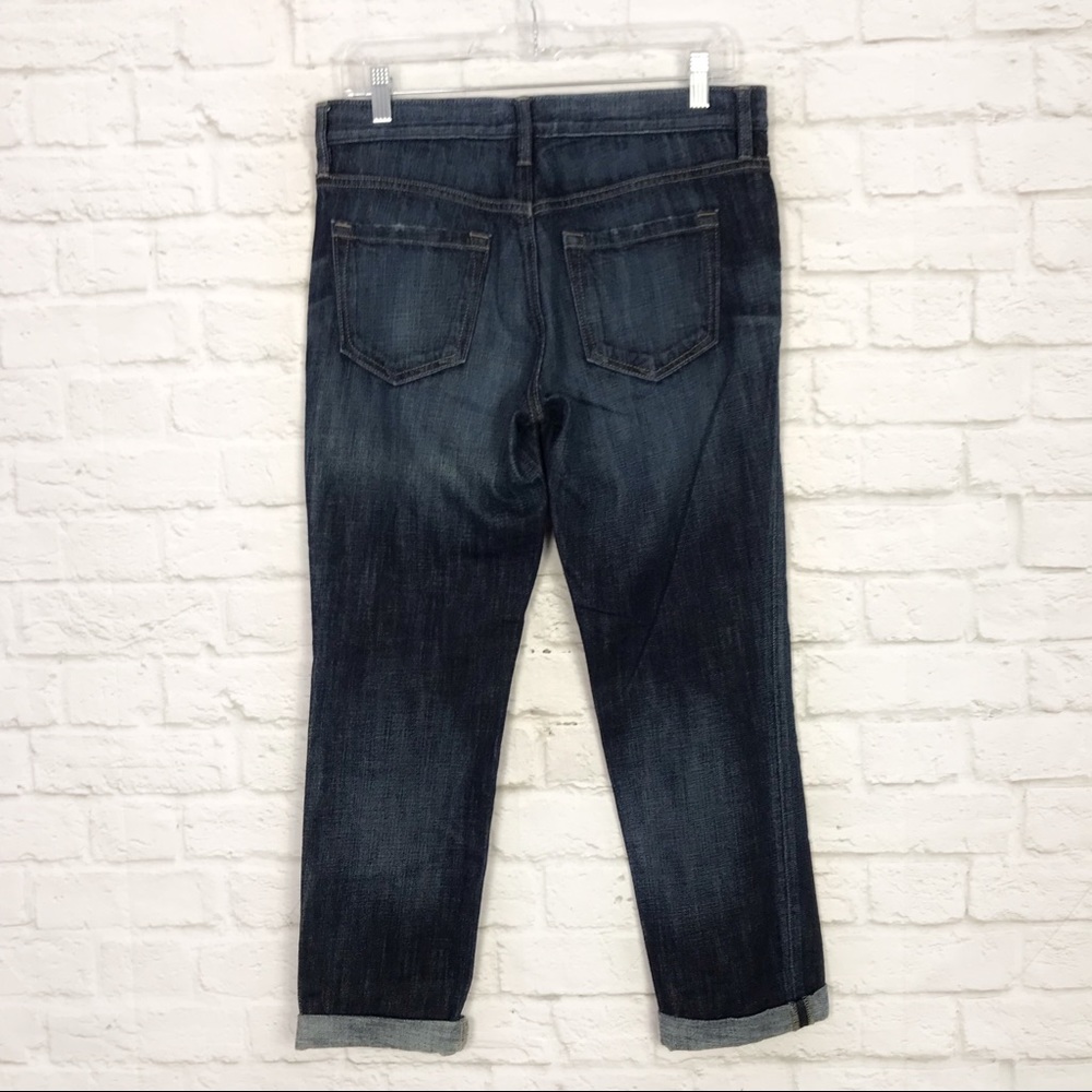 Loft Ann Taylor Slim Boyfriend Distressed Jeans 2 - Picture 4 of 8